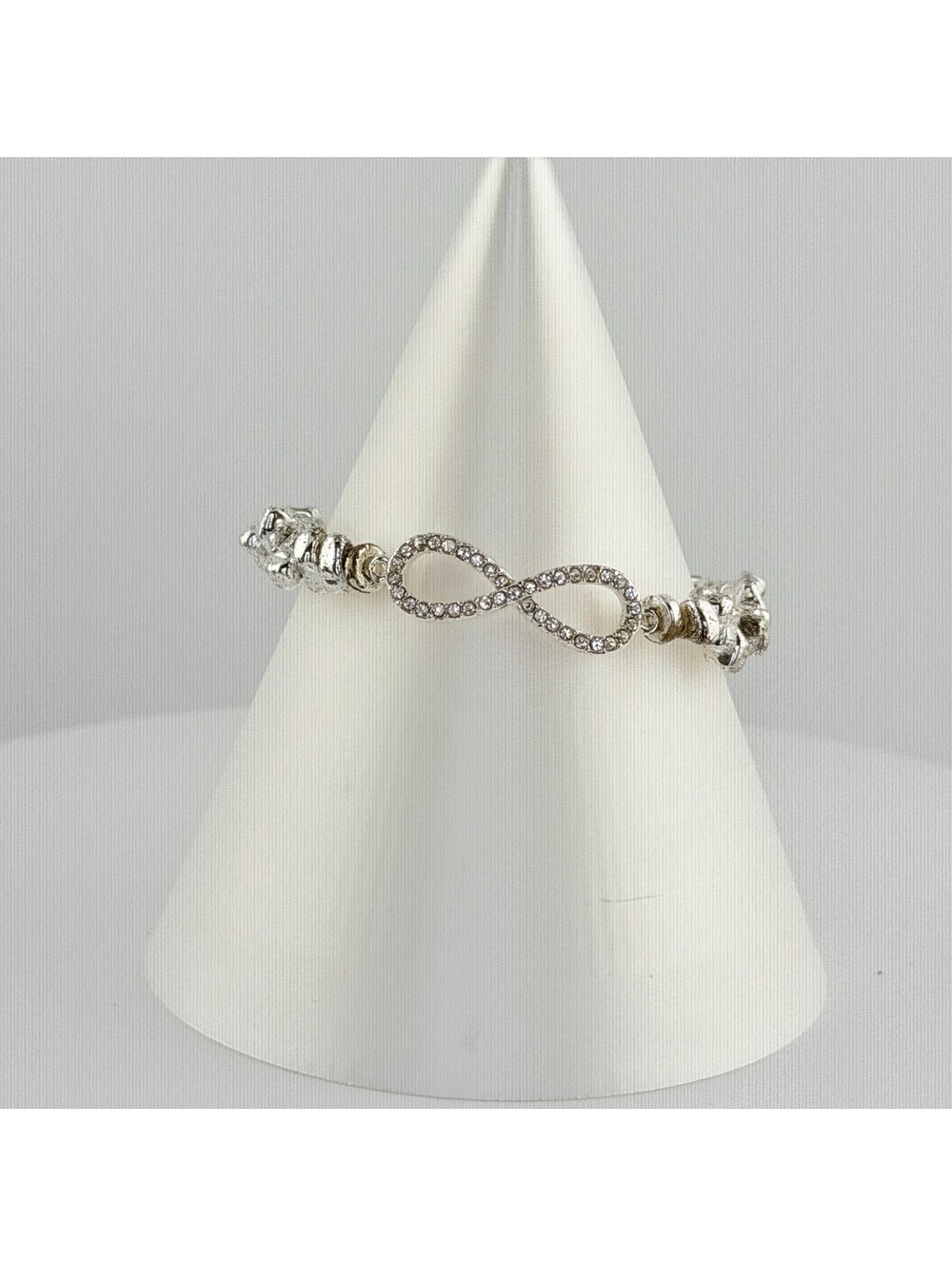 Bomb Party Single Stack Bracelet - on Silver Plating #158